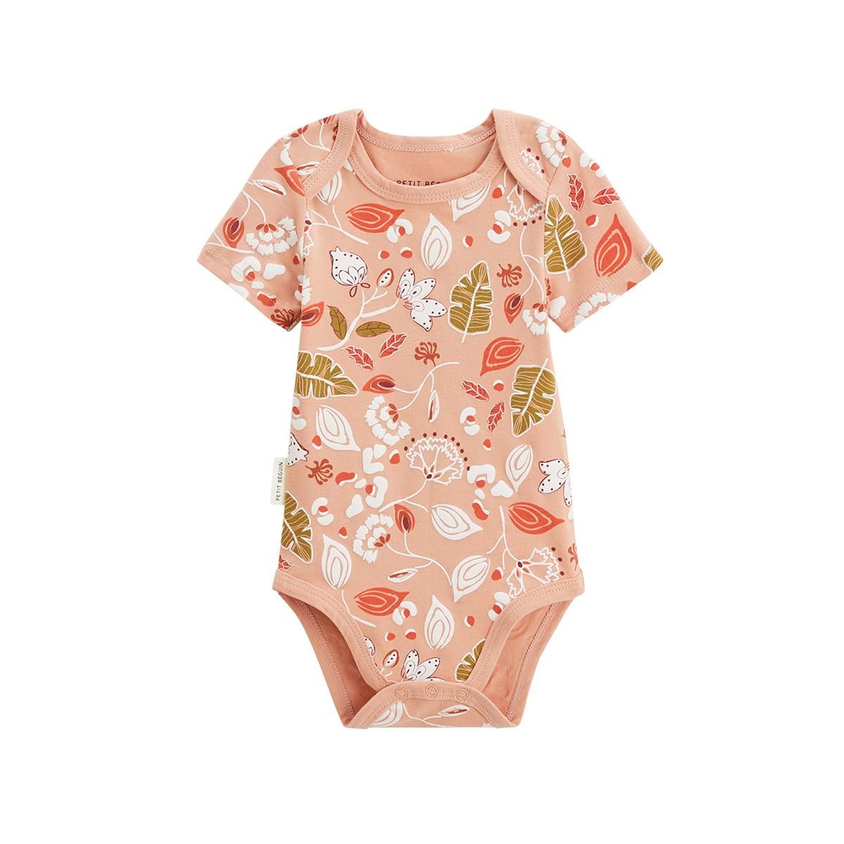 Petit Béguin Lot de 2 bodies bébé manches courtes Mindanao