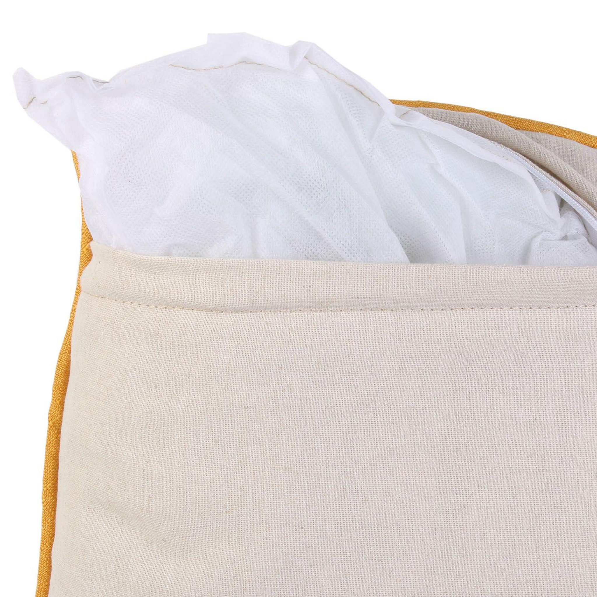 Voir la diapositive 3 : The Home Deco Factory Coussin carré déhoussable - 40x40cm - multicouleur