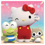 Voir la diapositive 3 : RAVENSBURGER Puzzles 3x49 p - hello kitty