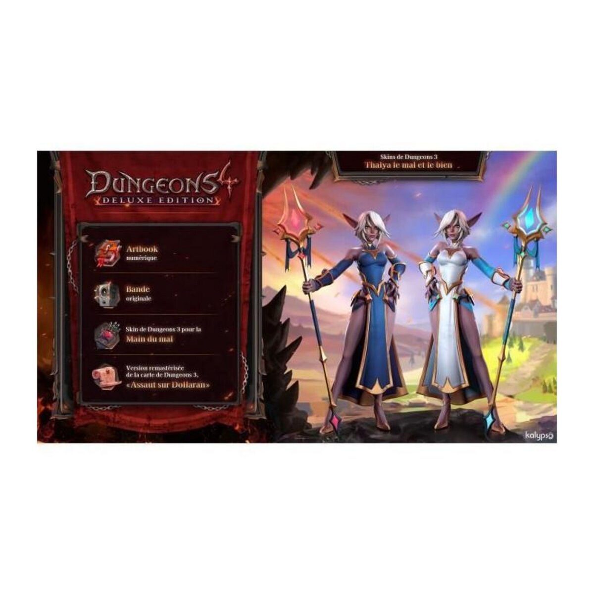 MICROIDS Dungeons 4 - Jeu Nintendo Switch - Edition Deluxe