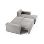 Voir la diapositive 3 : BEST MOBILIER Cezanne - canapé d'angle réversible - 4 places - convertible avec coffre - en velours côtelé