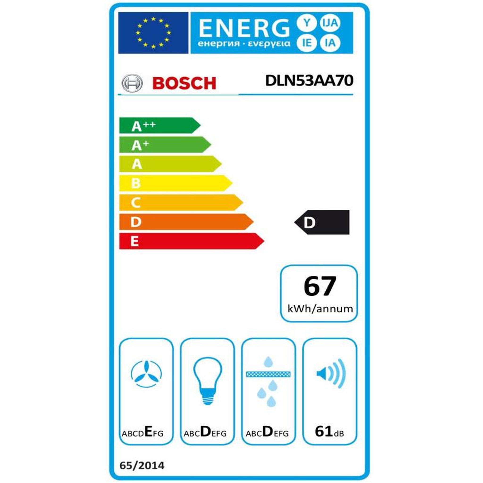 Voir la diapositive 2 : BOSCH Groupe filtrant 53cm 300m3/h - dln53aa70
