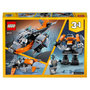 Voir la diapositive 8 : LEGO Creator 31111 - Le cyber drone, Jouet de Construction de l&rsquo;Espace, Robot, Scooter et Minifigure