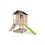 Voir la diapositive 1 : EXIT TOYS Maisonnette en bois pour enfants Loft 500 Naturel - Exit Toys