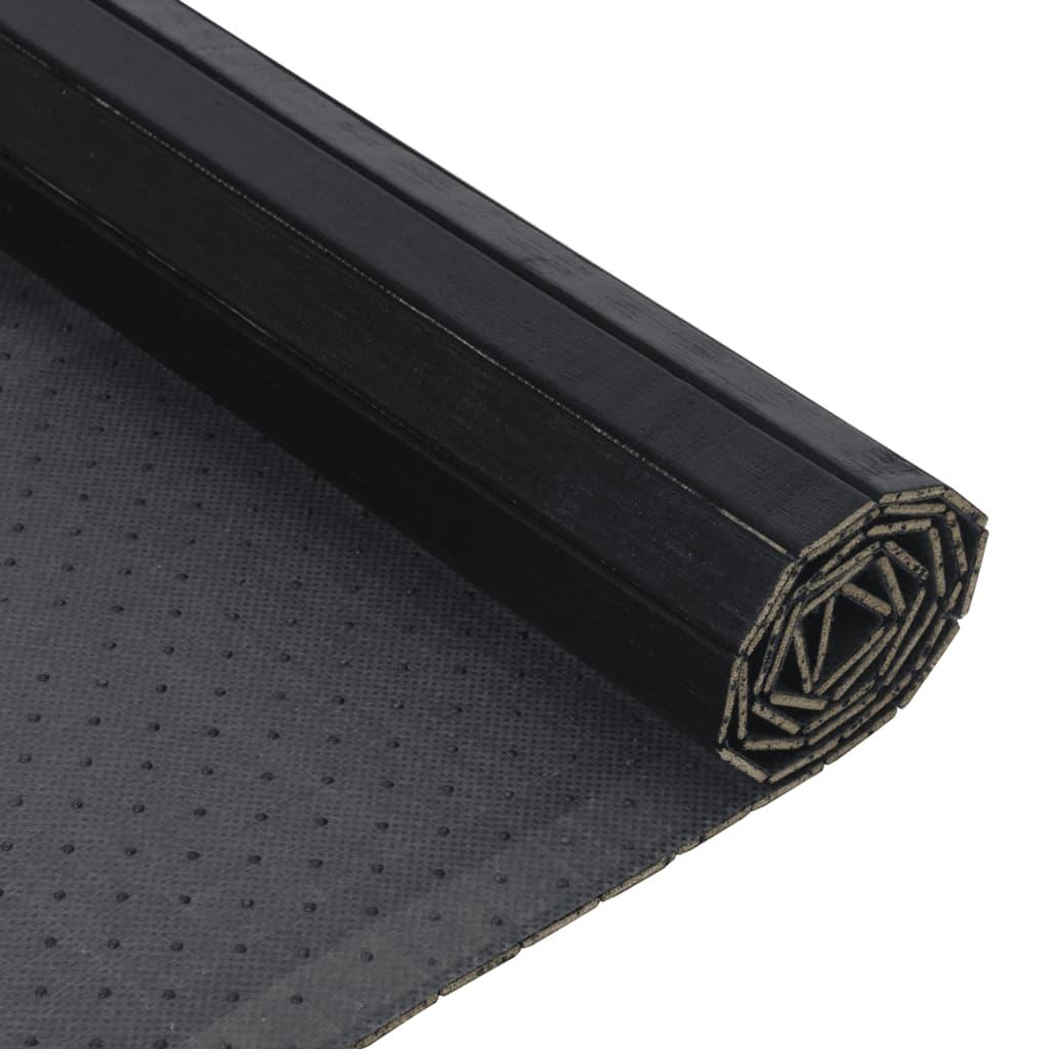 Voir la diapositive 5 : VIDAXL Tapis rectangulaire noir 60x400 cm bambou