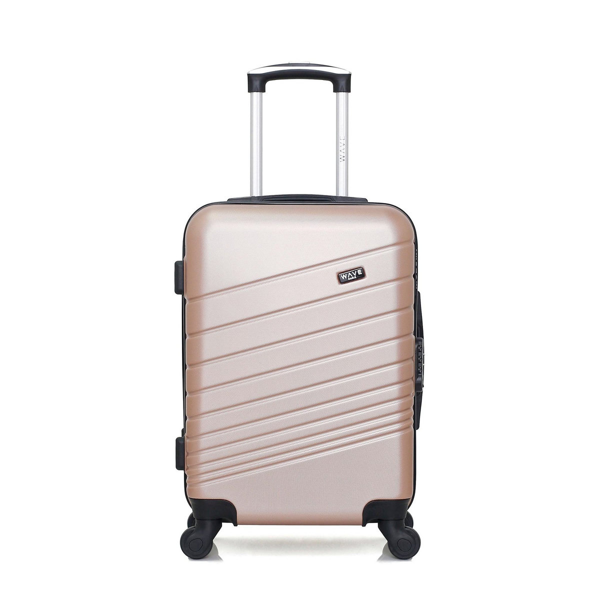 WAVE PARIS WAVE PARIS - Valise Cabine ABS TIGRE 4 Roues 55 cm