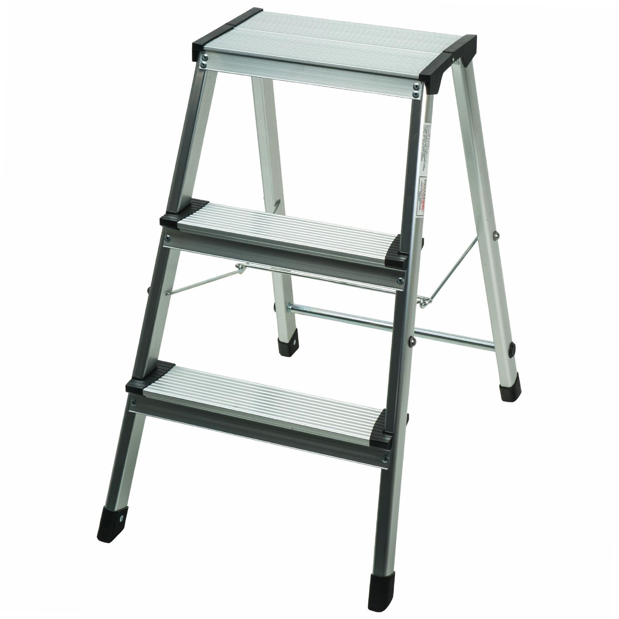 WERKAPRO Marchepied pliable en aluminium 3 marches werka pro