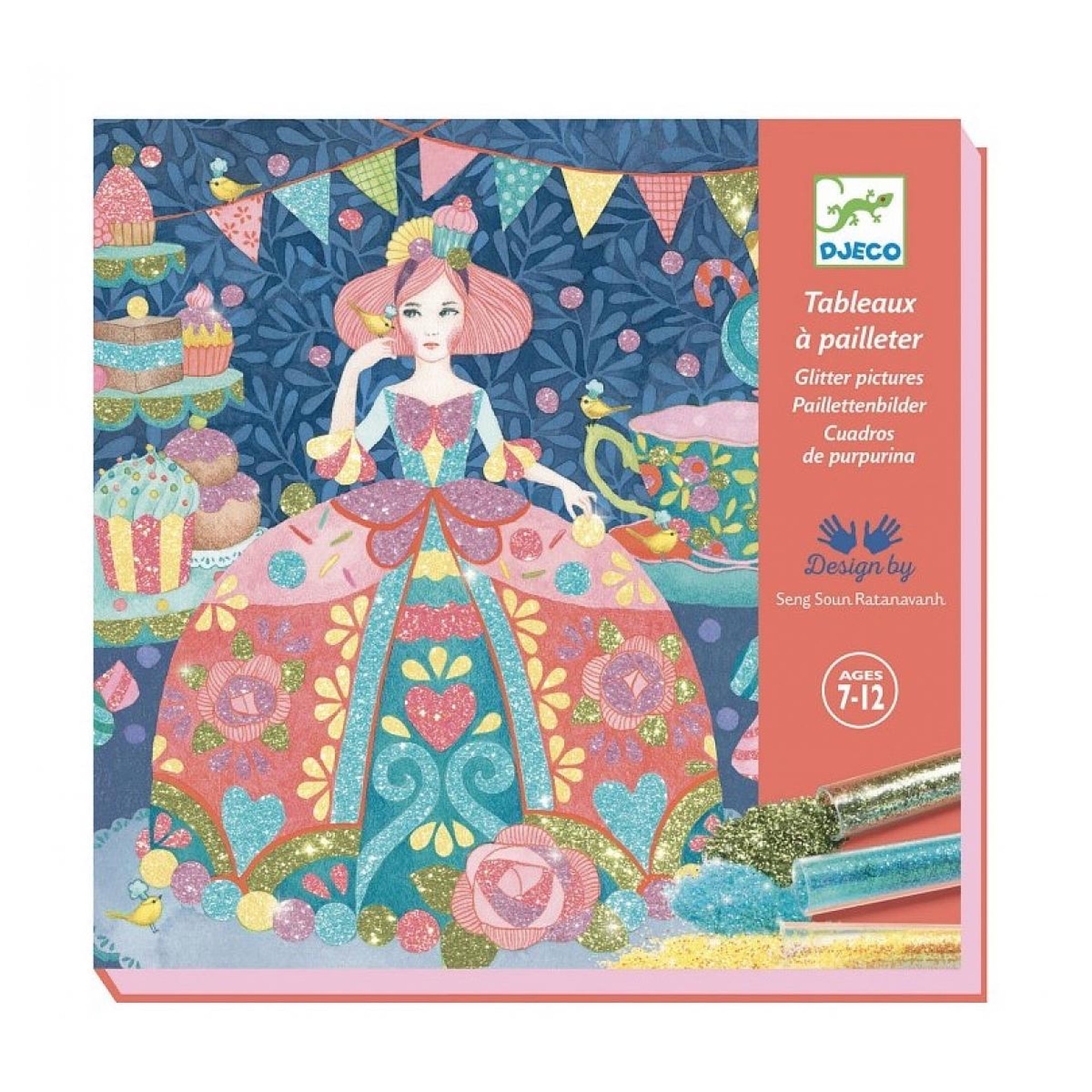 Djeco DJ09517 Tableaux Paillettes - Daydream