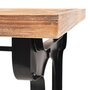 VIDAXL Table de salle a manger Sapin massif Dessus de table en bois