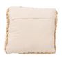 Voir la diapositive 2 : Paris Prix Coussin Carré Déco  Tricoté  40x40cm Ivoire