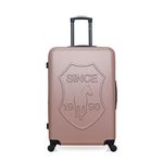 GENTLEMAN FARMER GENTLEMAN FARMER - Valise Grand Format ABS DAMON 4 Roues 75 cm. Coloris disponibles : Noir, Rouge, Gris, Marron, Beige, Vert, Rose