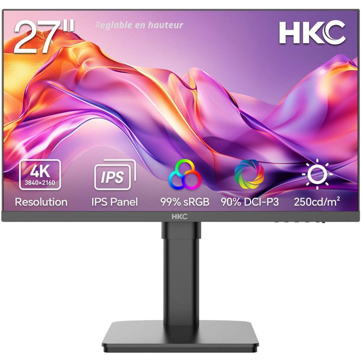 HKC Ecran PC 4K T2752U IPS