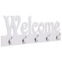 Voir la diapositive 1 : VIDAXL Porte-manteau mural WELCOME Blanc 74x29,5 cm