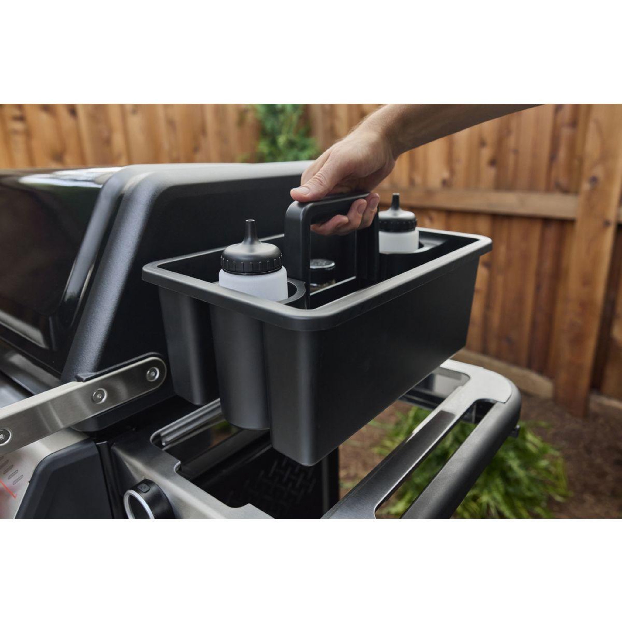 Voir la diapositive 4 : Weber Ustensile barbecue compartimentée de transport weber works