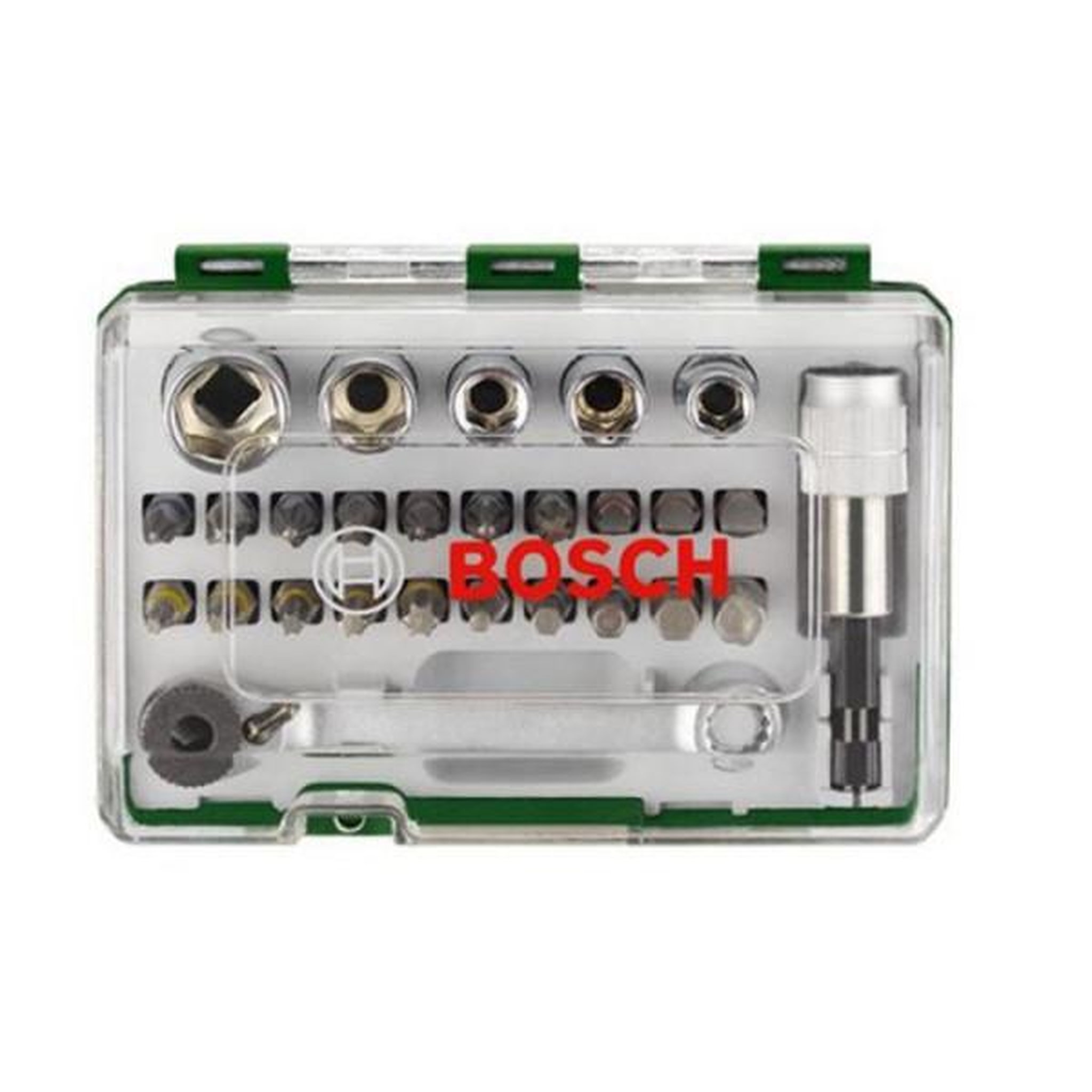 Voir la diapositive 2 : BOSCH Set vissage mixte Bosch - Kit 27 pieces, Assortiment d'Embouts de Vissage avec Cliquet