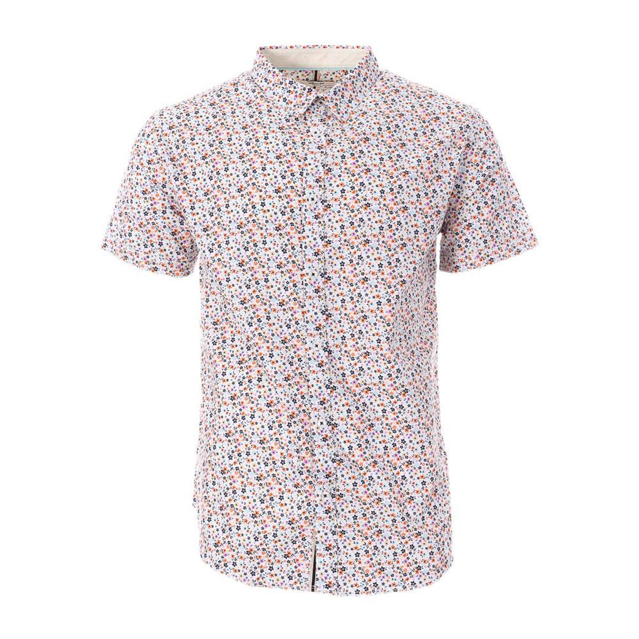 Voir la diapositive 1 : RMS 26 Chemise Blanche//Orange Homme RMS26 4783