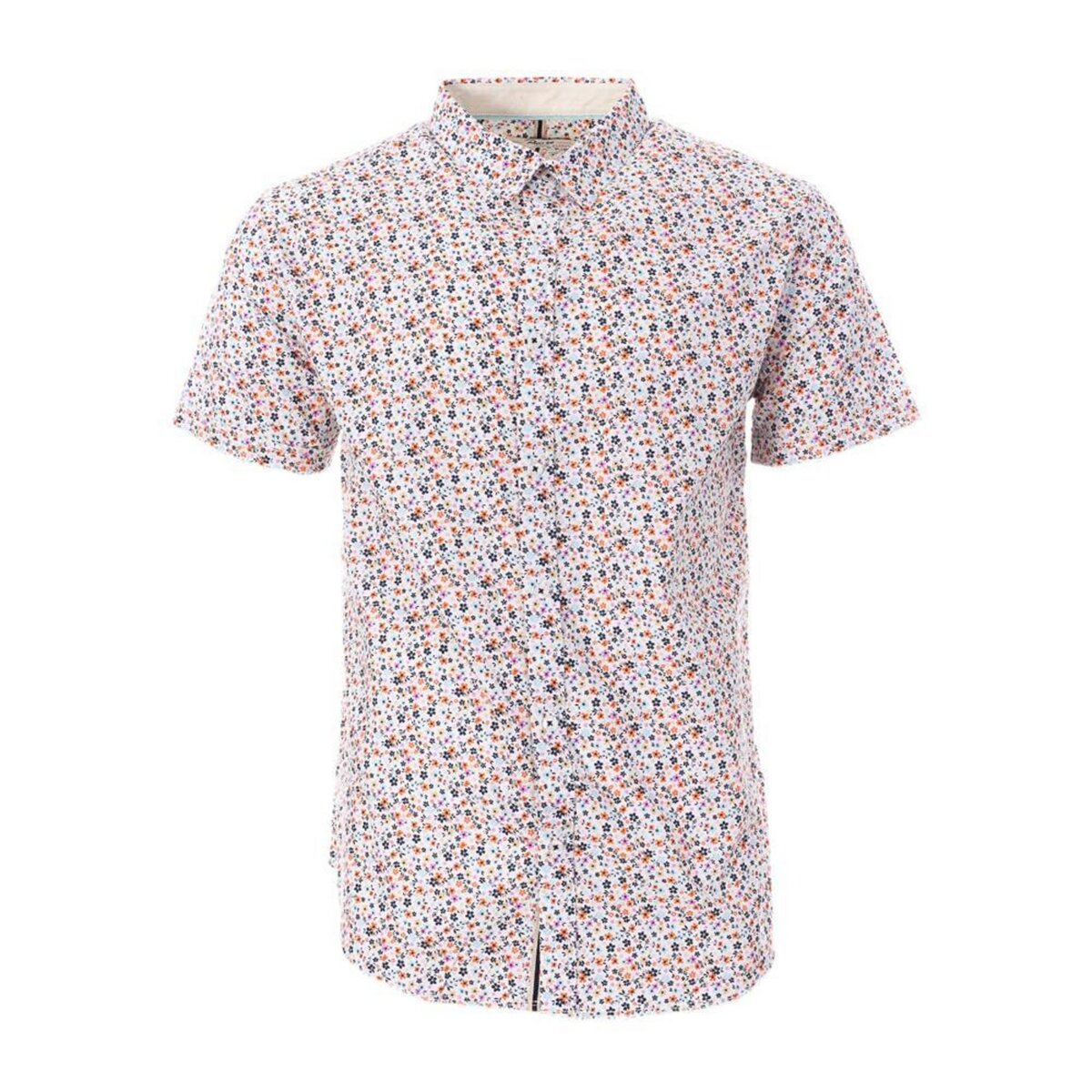 RMS 26 Chemise Blanche//Orange Homme RMS26 4783