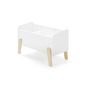 Voir la diapositive 2 : Coffre à jouets enfant ouvert pieds bois massif L80cm KID
