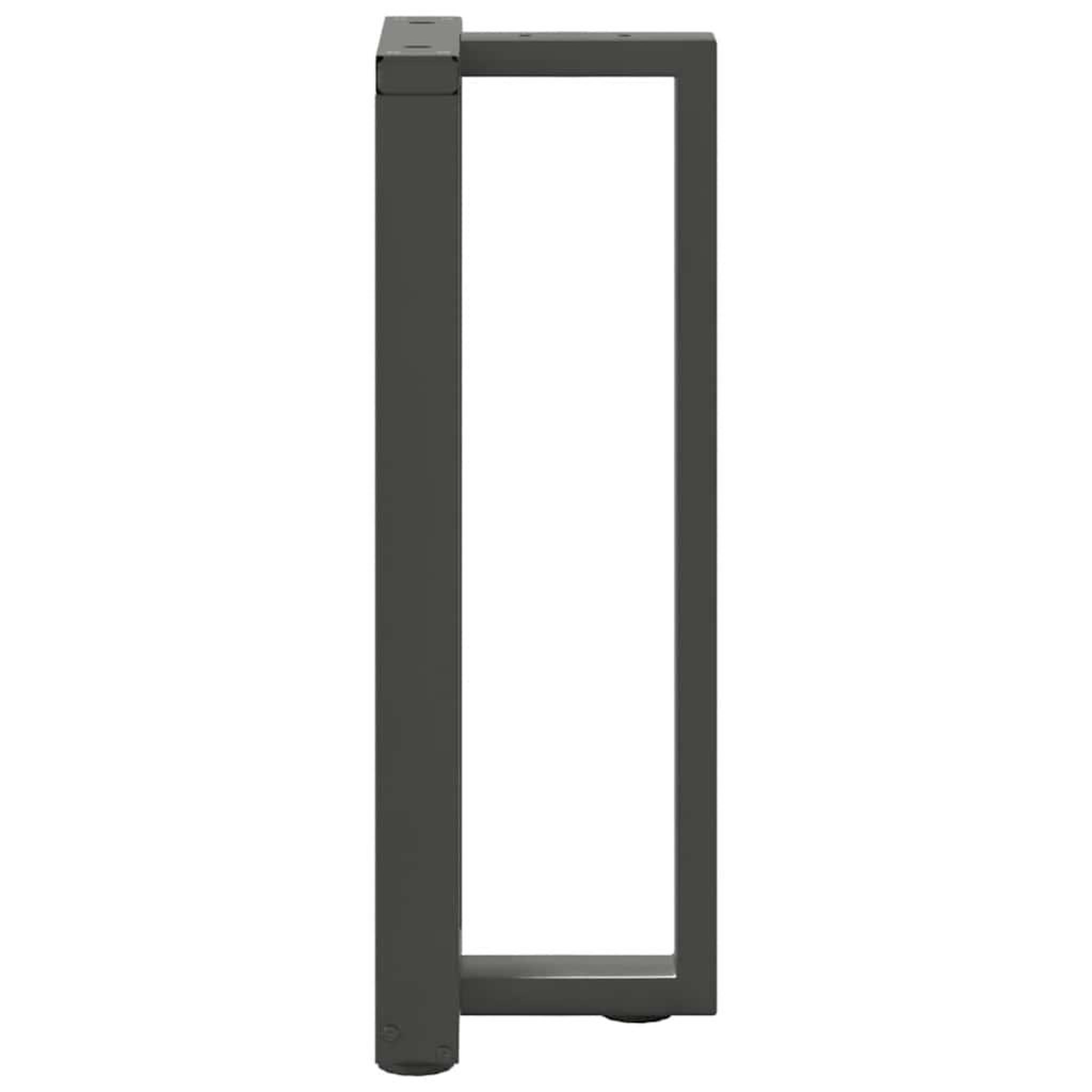 Voir la diapositive 5 : VIDAXL Pieds de table console forme de T 2 pcs 38x25x(72-73) cm acier