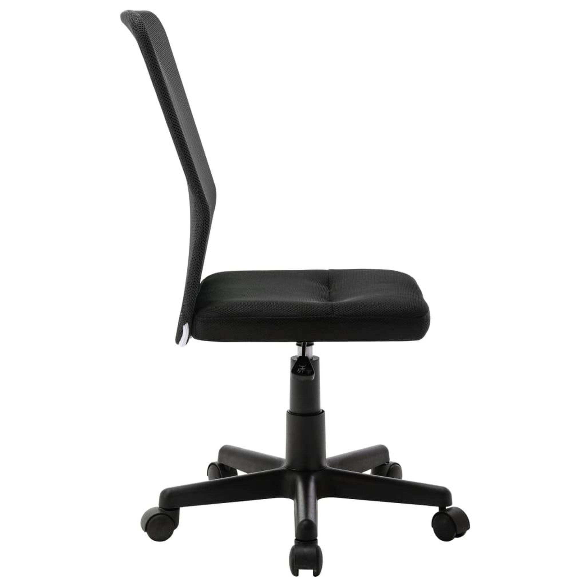 Voir la diapositive 4 : VIDAXL Chaise de bureau Noir 44x52x100 cm Tissu en maille