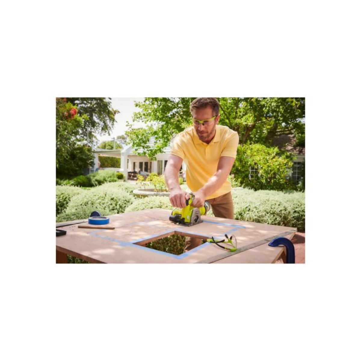 Ryobi Scie Multi matériaux RYOBI 18V One+ 85mm - 2 lames - Sans batterie ni chargeur - R18MMS-0