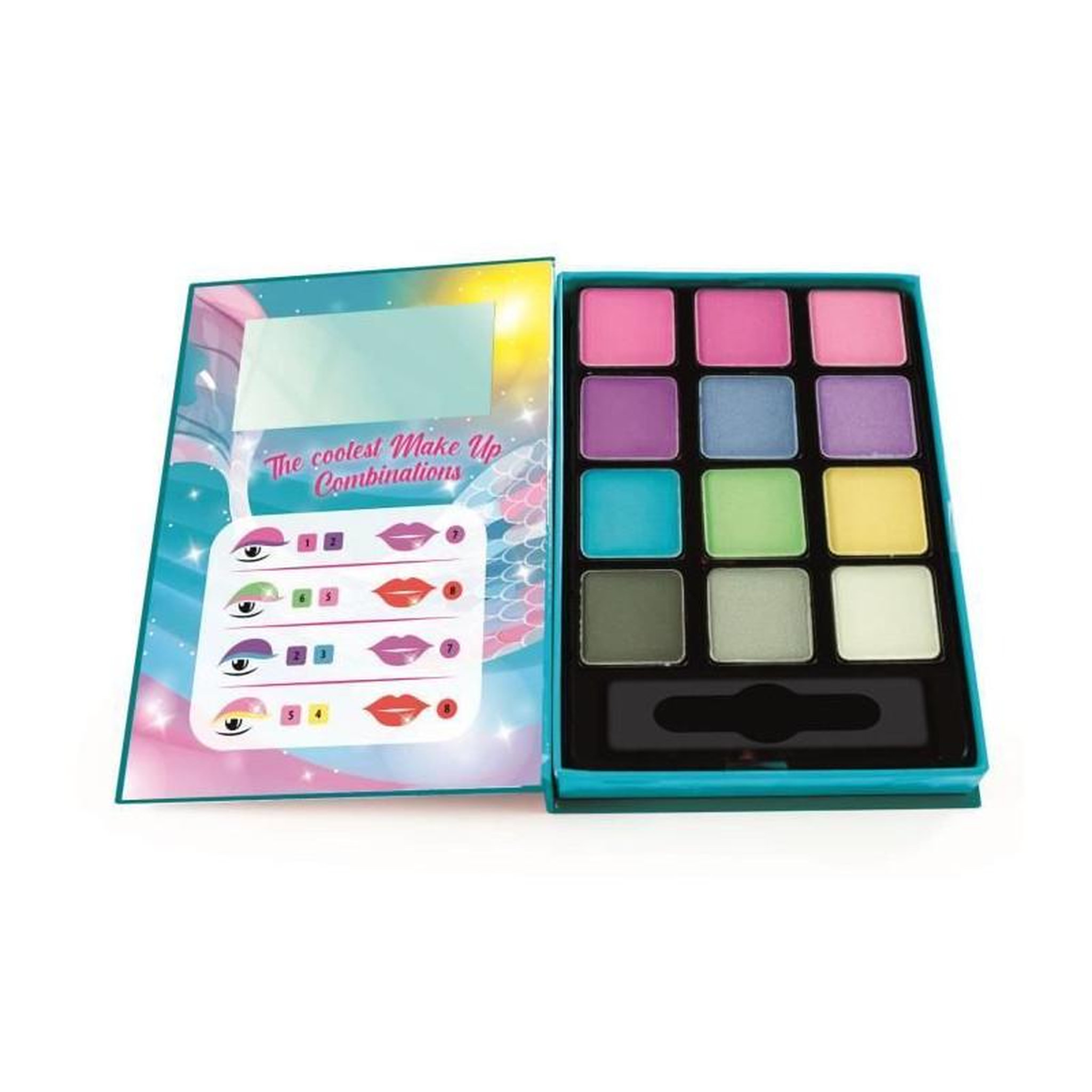 Voir la diapositive 2 : CLEMENTONI Palette maquillage Été cosmétique enfant – Clementoni