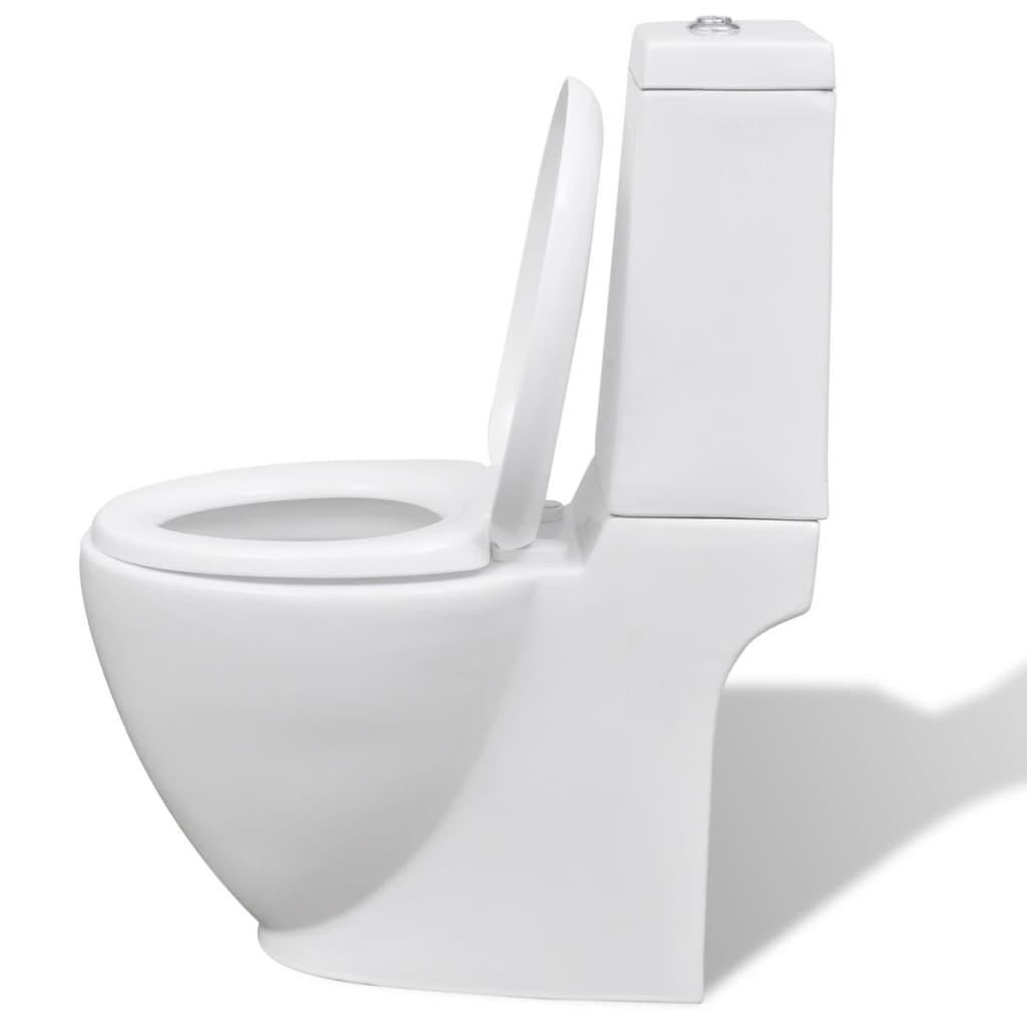Voir la diapositive 5 : VIDAXL Ensemble de bidet et toilette ceramique blanc