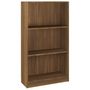 Voir la diapositive 2 : VIDAXL Bibliotheque Chene marron 60x24x109 cm Bois d'ingenierie
