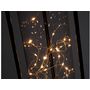 Voir la diapositive 4 : JARDIDECO Lanterne solaire lumineuse en métal 20 x 20 x 49 cm - Jardideco