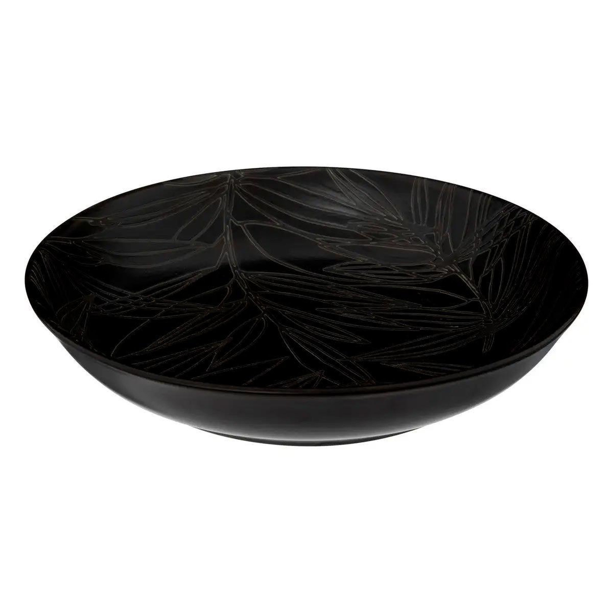 SECRET DE GOURMET Lot de 6 assiettes creuses  vegy  19cm noir