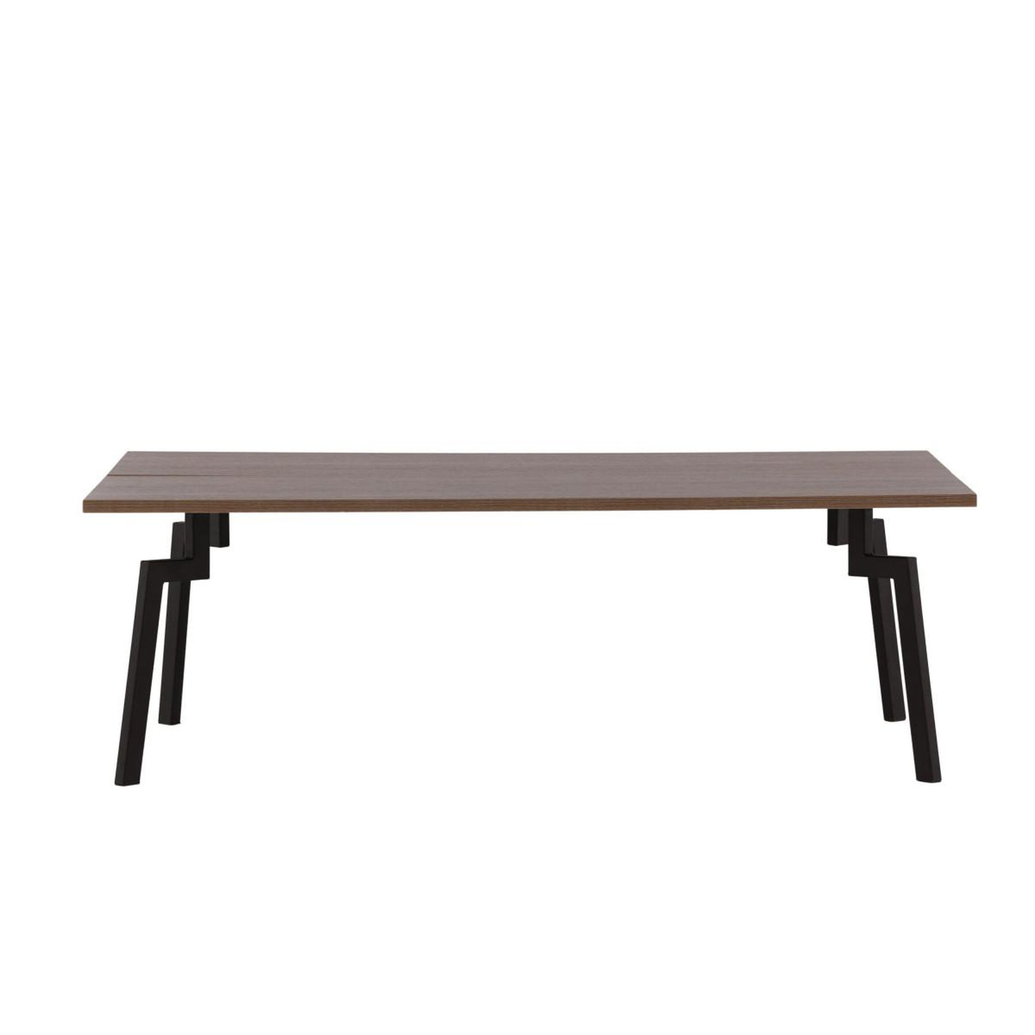 Voir la diapositive 4 : Paris Prix Table basse design  bethan  120cm marron