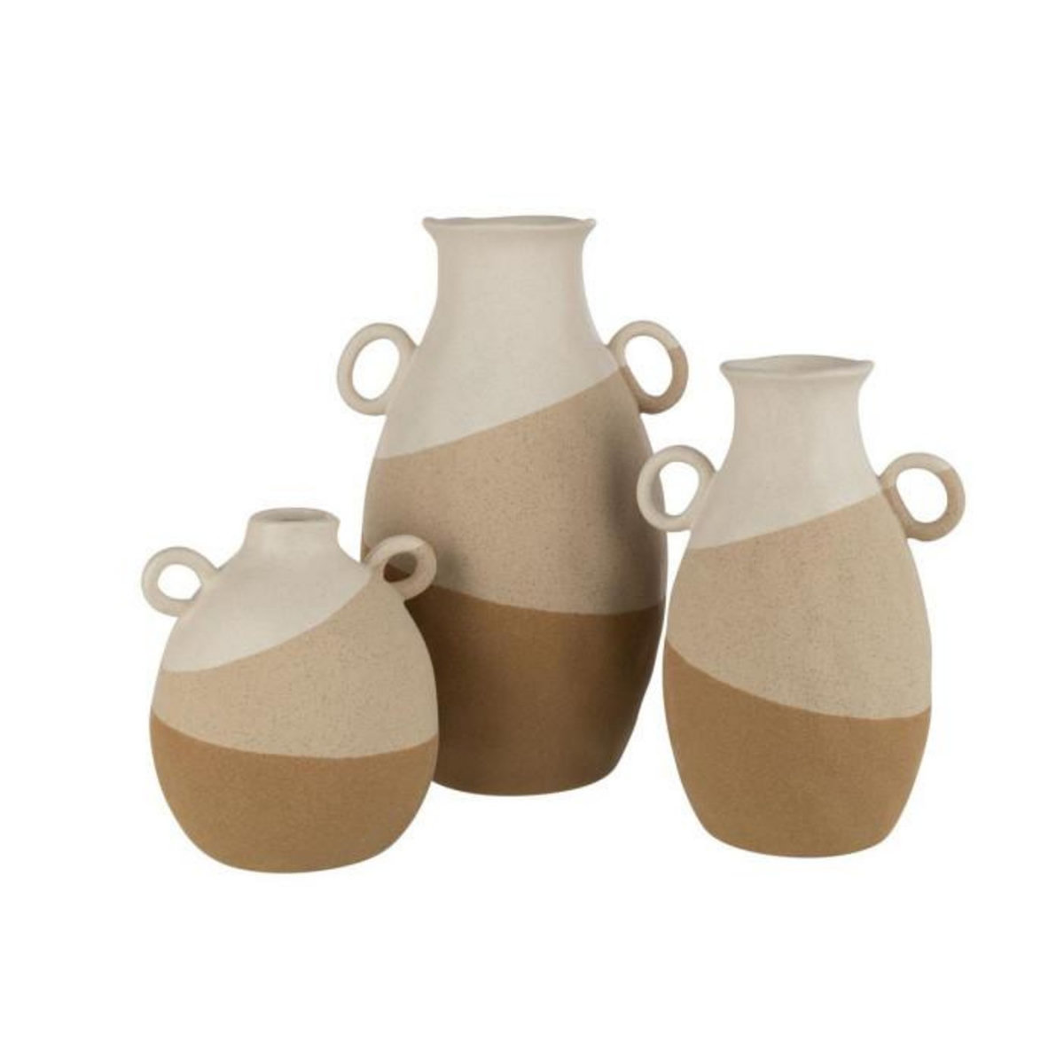 Paris Prix Vase à Oreilles  Charley  19cm Beige