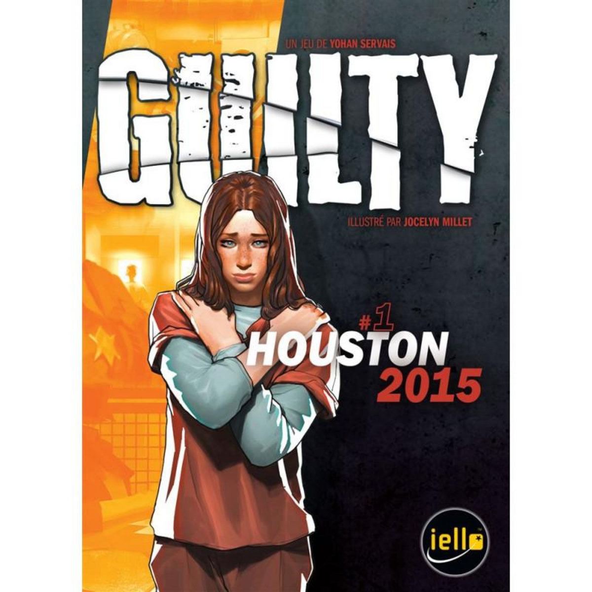 Iello Jeu d enquête Iello Guilty Houston 2015