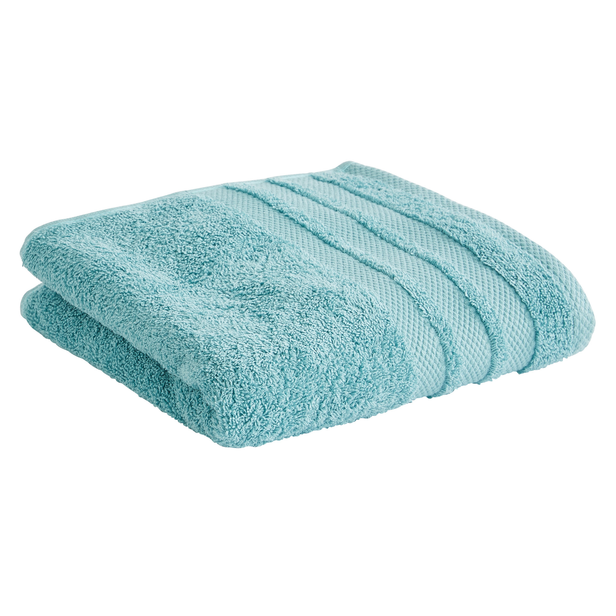 Voir la diapositive 1 : ACTUEL Serviette invité unie en coton 500 g/m²