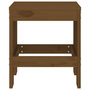 Voir la diapositive 4 : VIDAXL Tabourets de jardin lot de 2 marron miel 40x36x45 cm pin massif