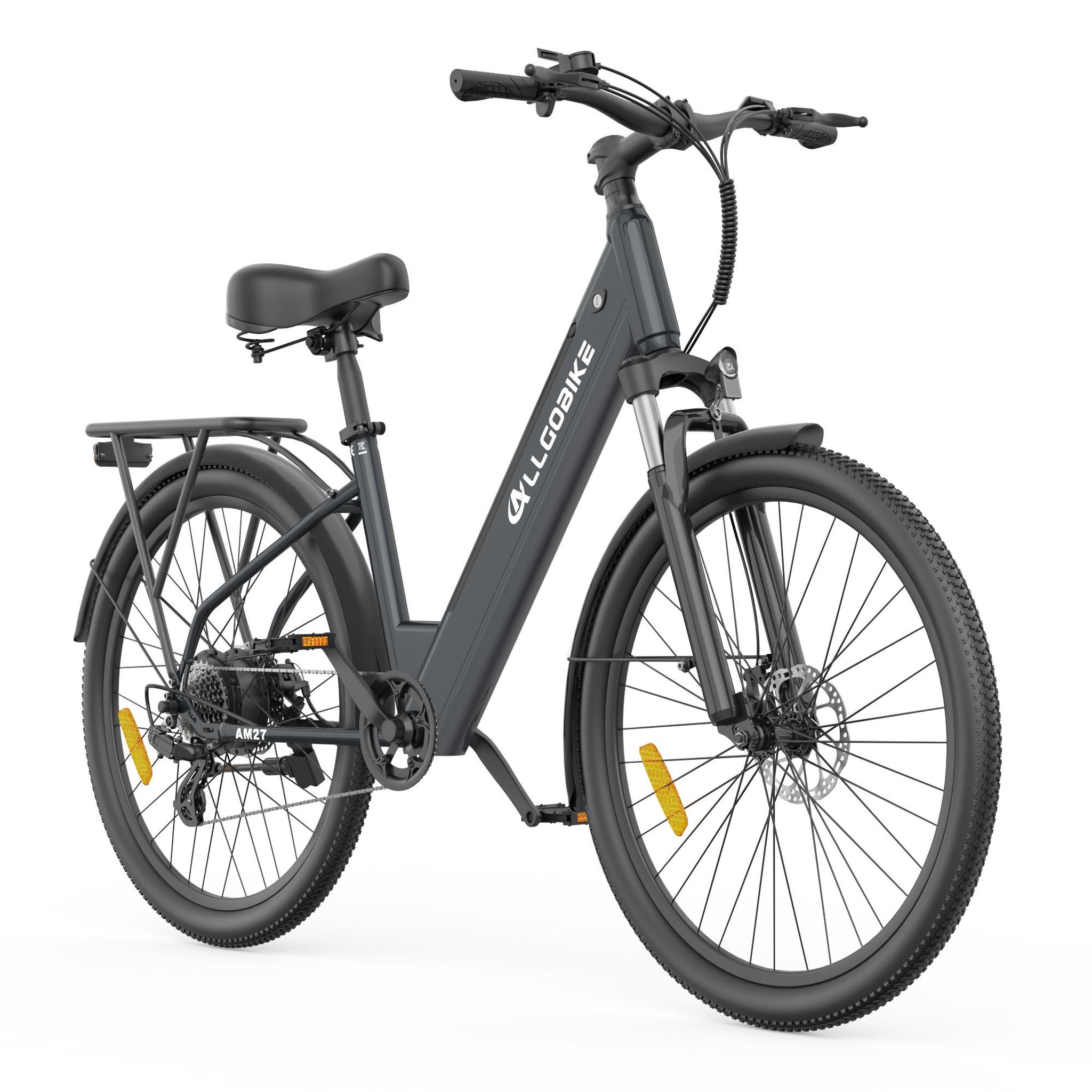 Voir la diapositive 3 : ALLGOBIKE Vélo électrique allgobike am27 27,5 pouces
