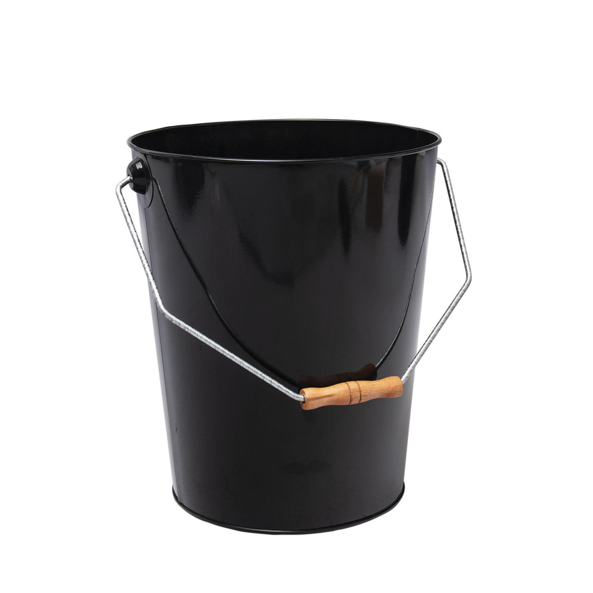 WERKAPRO Seau à cendre noir avec poignée WERKA PRO