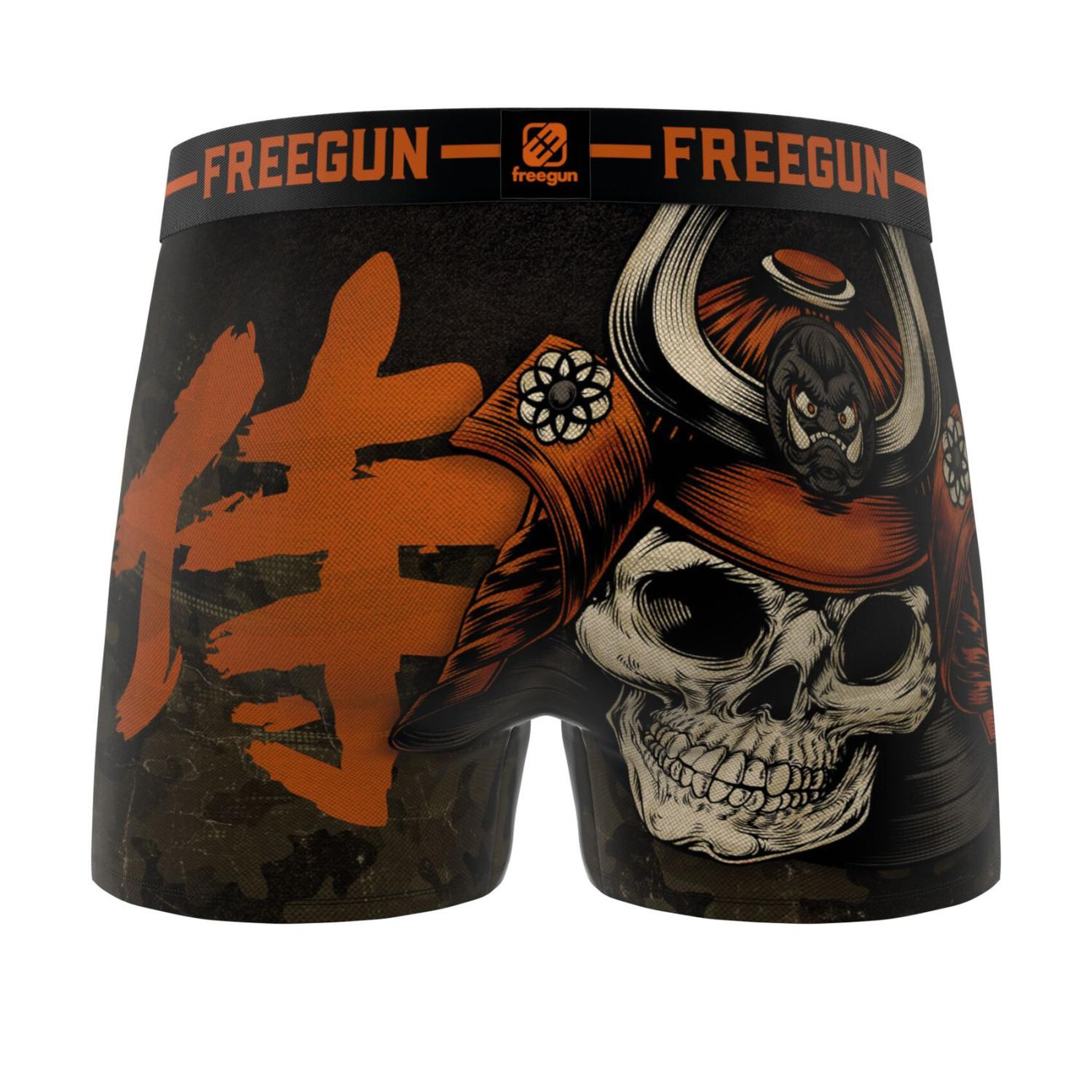 Voir la diapositive 6 : FREEGUN Lot de 3 boxers homme collection rock that