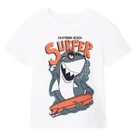 NAME IT T shirt /Orange Garçon Name it Vagno. Coloris disponibles : Blanc