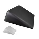 VIVEZEN Coussin incliné cale dos ou jambes triangulaire. Coloris disponibles : Blanc