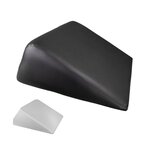 VIVEZEN Coussin incliné cale dos ou jambes triangulaire. Coloris disponibles : Blanc