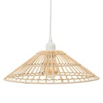 ATMOSPHERA Suspension cône en bambou naturel
