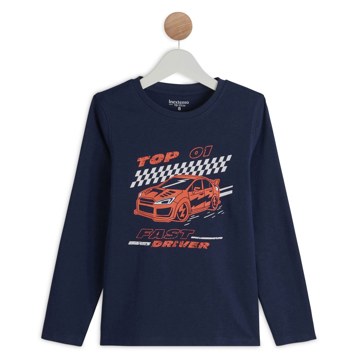INEXTENSO T-shirt manches longues voiture garçon