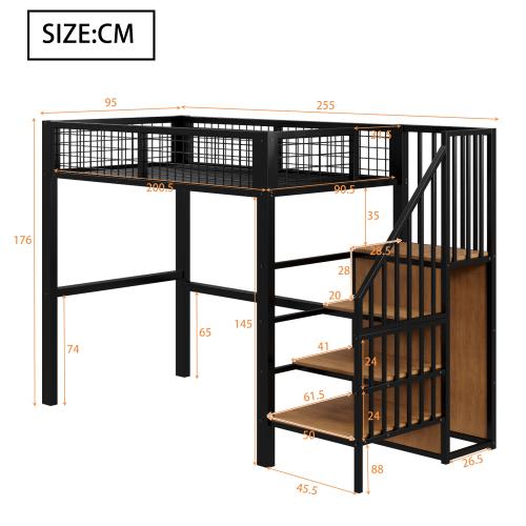Voir la diapositive 3 : MERAX Lit mezzanine
