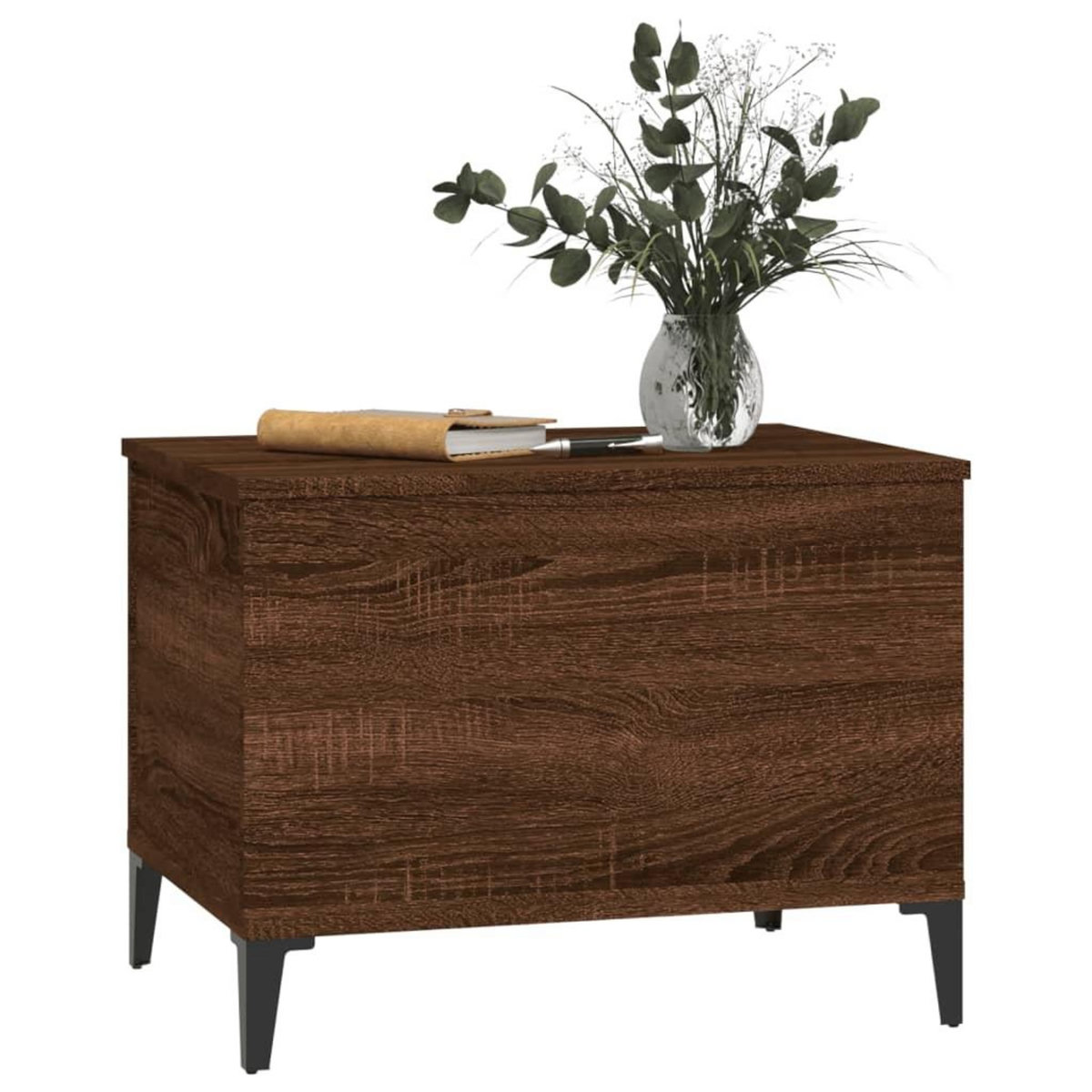 VIDAXL Table basse Chene marron 60x44,5x45 cm Bois d'ingenierie