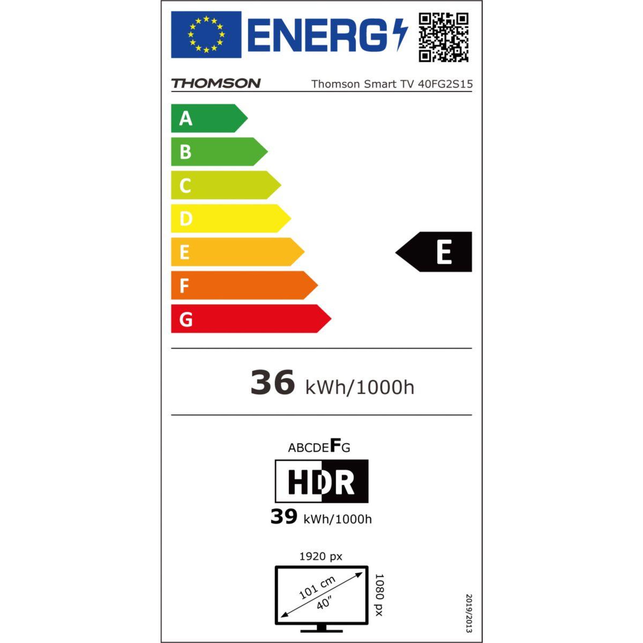 Voir la diapositive 6 : THOMSON TV LED 40FG2S15