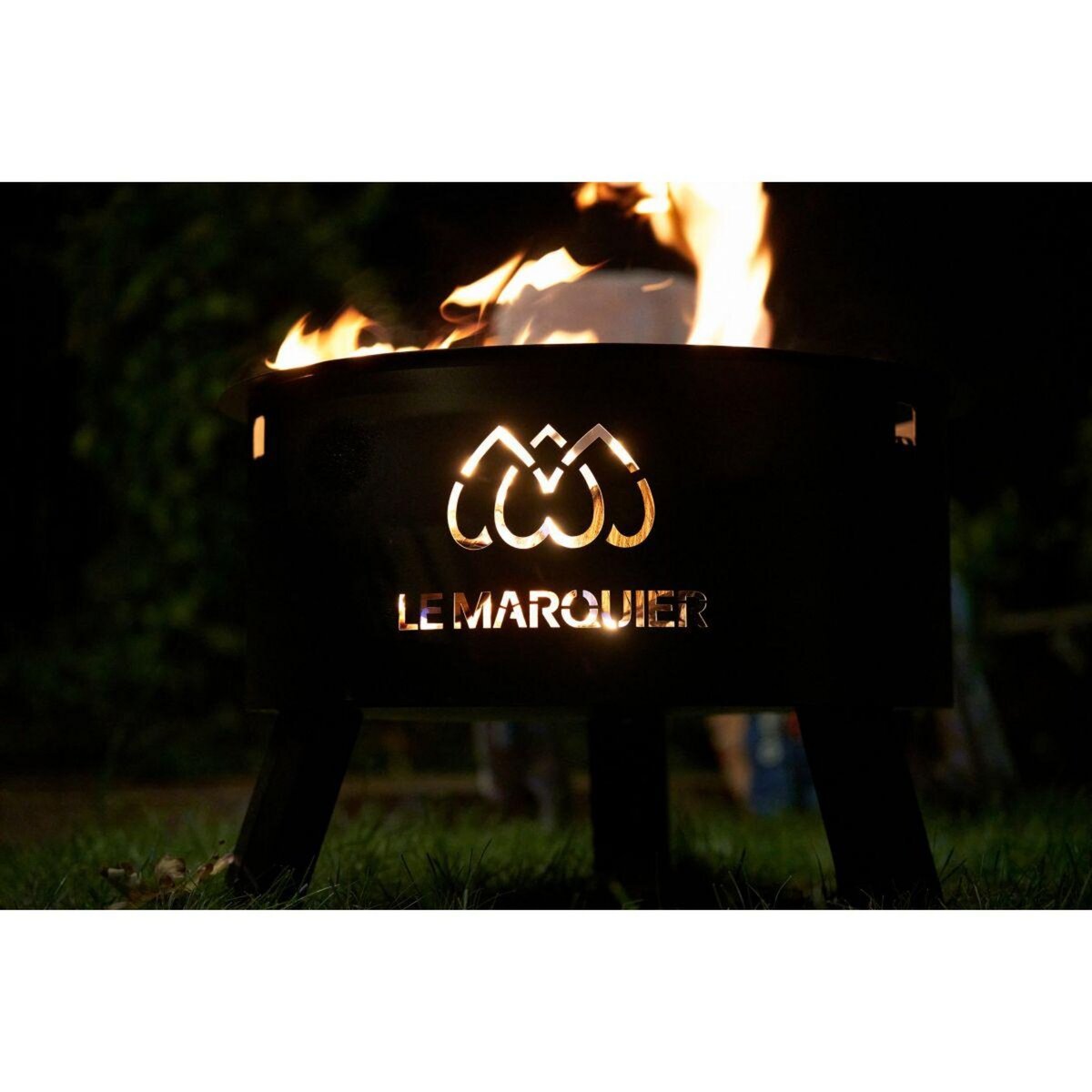 Le marquier Brasero avec couvercle Original noir