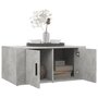 Voir la diapositive 4 : VIDAXL Table basse Gris beton 80x50x36 cm Bois d'ingenierie