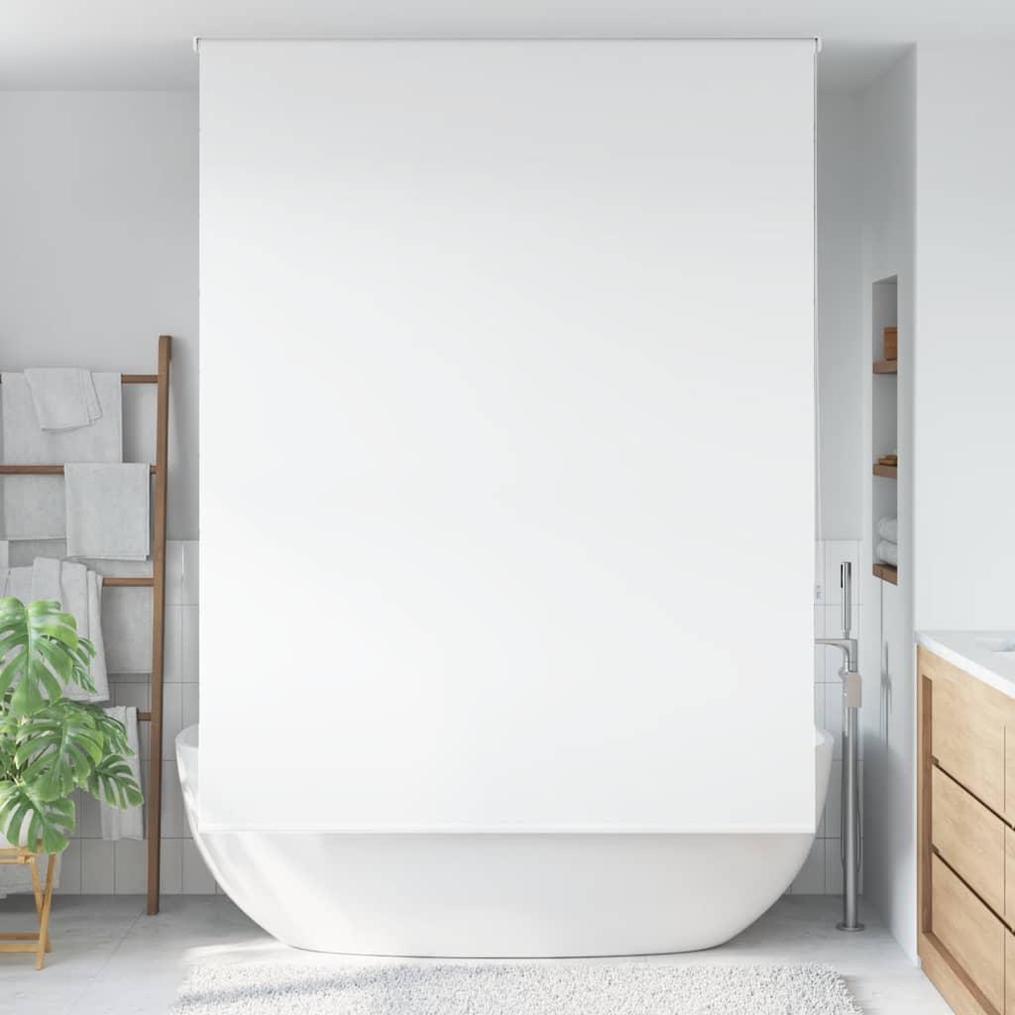 VIDAXL Store enrouleur de douche 150x240 cm largeur du tissu 146 cm
