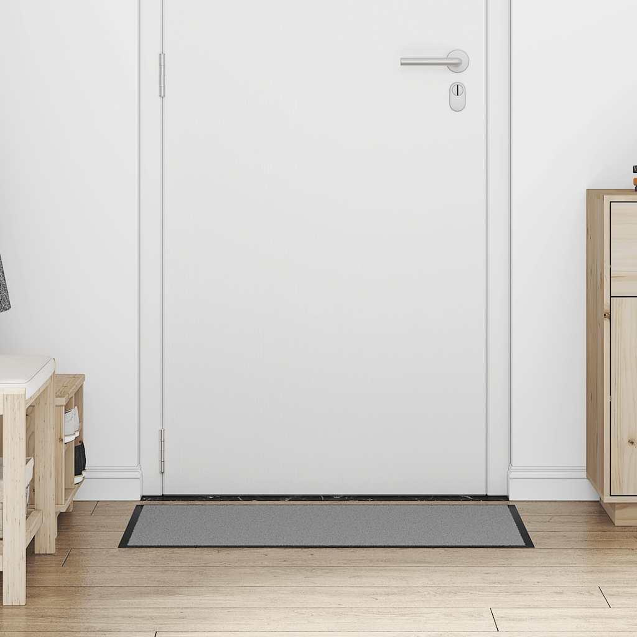 Voir la diapositive 3 : VIDAXL Paillasson gris 60x90 cm